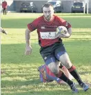  ?? Picture Graham Black ?? Cammy Murrie scored one of Linlithgow’s tries