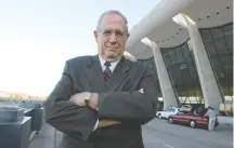  ?? Evan Vucci/ap ?? James Wilding in 2002. Mr. Wilding was instrument­al in guiding Dulles and National airports during and after federal control.