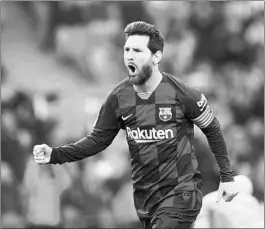  ?? JOAN MONFORT/AP ?? Barcelona’s Lionel Messi and the rest of La Liga are ready to return to action in earnest.