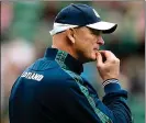  ??  ?? BUOYANT: Scotland coach Vern Cotter