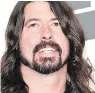  ??  ?? Dave Grohl