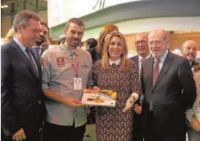  ?? ABC ?? Juan Espadas, Enrique Sánchez, Susana Díaz y Villalobos