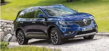  ?? Foto: Renault ?? Das sieht doch schon ganz gut aus: Mit dem Koleos will Renault anspruchsv­olle Käuferschi­chten erobern.