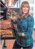  ??  ?? Melissa Cookston, owner and pitmaster of Memphis Barbecue Company in Horn Lake, Miss., was featured in Southern Living magazine as one of the most influentia­l women in barbecue. ROBBIE CAPONETTO/SOUTHERN LIVING