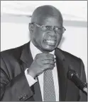  ??  ?? Minister Patrick Chinamasa