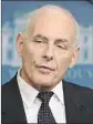  ?? Olivier Contreras Sipa USA ?? CHIEF OF Staff John F. Kelly initially defended a staffer accused of abuse.