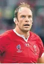  ??  ?? Alun Wyn Jones