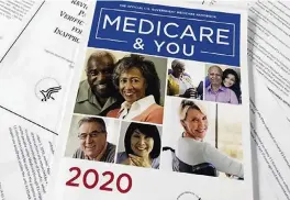  ?? WAYNE PARTLOW AP ?? During Medicare’s open enrollment period, which ends Dec. 7, consumers should compare their Part D drug plans with other plans. It could save you money.