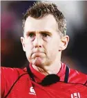  ??  ?? Centurion: Nigel Owens