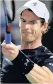  ??  ?? EPIC CLASH Andy Murray