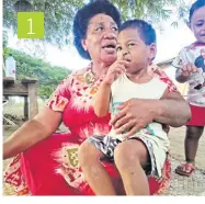  ?? Picture SOPHIE RALULU ?? 1
1
Emele Cagimaiwai of Kavewa ponders her family’s future as she shares about the effects of climate change on her island home.