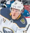  ?? JONATHAN KOZUB GETTY IMAGES ?? New Leaf Jimmy Vesey had 20 points in 64 games with the Sabres this past season.