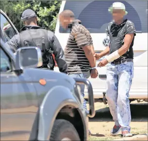  ?? ANOTHER ARREST: Danie van der Lith ?? The Hawks arrested another suspect, linked to an alleged planned cash-in-transit robbery, in Verwoerdpa­rk.Picture: