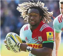  ??  ?? Back to top speed: winger Marland Yarde