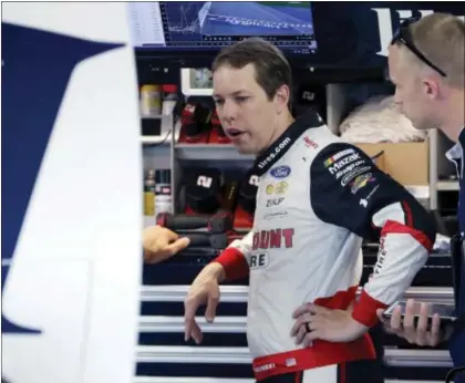  ??  ?? Brad Keselowski is currently in the last year of his contract with Team Penske. THE ASSOCIATED PRESS