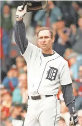  ?? DUANE BURLESON/ AP ?? Alan Trammell, who played 20 years for the Tigers, is among a group of nine former players with another shot at Hall of Fame considerat­ion.