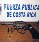  ?? COMITÉ PRO DEFENSA DE LOS SERVICIOS PÚBLICOS DE SAN ISIDRO DE HEREDIA ?? Pistola decomisada .