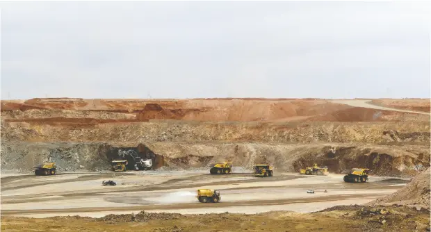  ?? DAVID STANWAY / REUTERS FILES ?? Oyu Tolgoi is Mongolia’s biggest source of foreign direct investment and has created thousands of well-paid jobs.