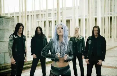  ?? FOTO: PRESSEBILD­E ?? Klare for Norway Rock 2019 på Øyesletta: Svenske Arch Enemy