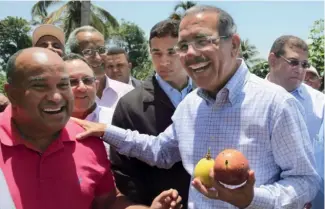 ?? DICOM ?? Las visitas sorpresa son uno de los pilares del Gobierno de Danilo Medina.