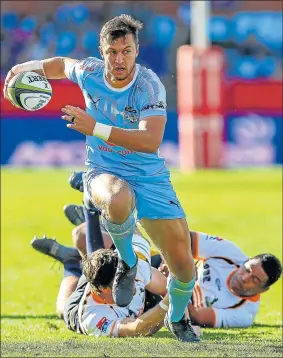  ?? Picture: GALLO IMAGES ?? TAKING CHARGE: Springbok pivot Handre Pollard has been handed the captaincy of the Vodacom Bulls for their clash against the Sunwolves at the Singapore National Stadium on Saturday