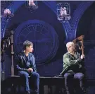  ?? Evan Zimmerman / MurphyMade ?? Albus Potter (Benjamin Papac) and Scorpius Malfoy (Jon Steiger) in “Harry Potter and the Cursed Child.”