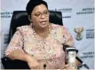  ?? Communicat­ions Minister Nomvula Mokonyane. | PHIL MAGAKOE / African News Agency (ANA) ??