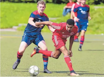  ?? FOTO: JOSEF KOPF ?? Gegen Aitrach/Tannheim gewann der FC Wangen II sein Heimspiel. Nun kommt der FC Lindenberg ins Allgäustad­ion.