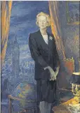  ??  ?? Iron Lady: Thatcher objected to the withered look of her hands in Sergei Chepik’s painting