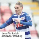  ??  ?? Jess Fishlock in action for Reading