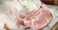  ?? ?? CARNE. El consumo de carne roja se ha mantenido firme.