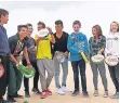  ?? FOTO: IKG ?? Die Heiligenha­user genossen auch das Strandlebe­n.