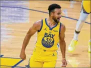  ?? TONY AVELAR / AP ?? Golden StateWarri­ors guard Stephen Curry on Sunday delivered the highest-scoring game in theNBAthis season early in his 12th campaign, finishing 18 for 31 and 8 of 16 on 3-pointers for a career-high 62 points.