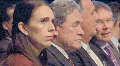  ?? Image / Local Focus ?? Winston Peters’ spending has forced Jacinda Ardern to break two election promises.