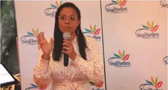  ?? ?? Principal Secretary of Tourism Seychelles, Mrs. Sherin Francis