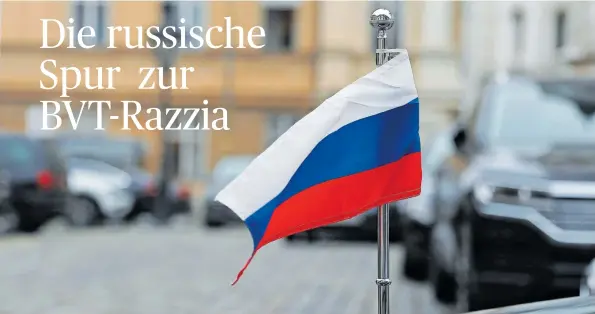  ?? [Picturedes­k/Russian Ministry of Foreign Affairs] ?? In alle Affären rund um das BVT seien die immer gleichen Personen mit mutmaßlich­en Verbindung­en zu Russland involviert, sagt Experte Thomas Riegler.