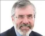  ??  ?? Gerry Adams TD.