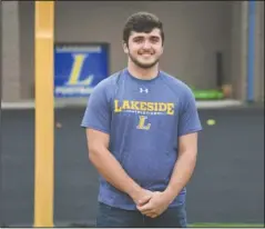  ?? The Sentinel-Record/Grace Brown ?? SOLID DEFENDER: Lakeside senior linebacker Will Perrigo led the Wolves defensivel­y all year, both on the field and off. He is the 2020 All-Garland County Defensive Player of the Year.