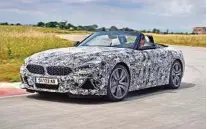  ?? BMW ?? Der Prototyp des BMW Z4 Roadster bei der fahrdynami­schen Erprobung