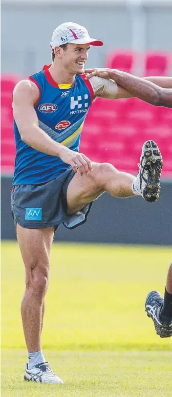  ?? Picture: JERAD WILLIAMS ?? Jarryd Lyons is being considered for the Suns’ clash with St Kilda.