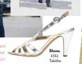  ??  ?? Shoes, £532, Tabitha Simmons