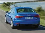  ??  ?? ALEMÁN PREMIUM. La nueva generación del Audi A4 se transforma en el modelo más moderno de su segmento con un diseño logrado y una carrocería musculosa.