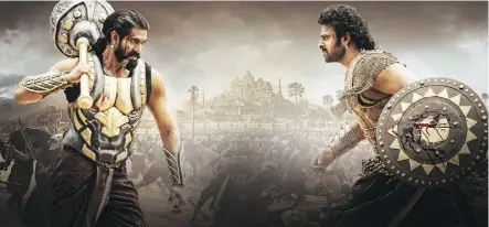  ??  ?? Baahubali 2: The Conclusion, a revenge fantasy, has been a boon to India’s movie industry, bringing in US$233 million. India produces more films than any other country.
