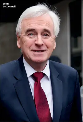  ?? PHOTOS: GETTY IMAGES, YOUTUBE ?? John McDonnell