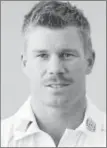  ??  ?? David Warner