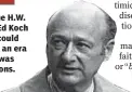  ??  ?? Then-CIA Director George H.W. Bush (l.) told then-Rep. Ed Koch there was “nothing” he could do to protect him. It was an era when Chile (flag above) was carrying out assassinat­ions.