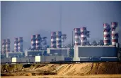  ?? AFP/File ?? A desalinati­on plant at the Jubail Industrial City in the Eastern Province.