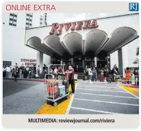  ?? MULTIMEDIA: reviewjour­nal.com/riviera ??