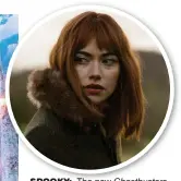  ?? Ghostbuste­rs Baltimore ?? spooky: The new cast, left. Above: Imogen Poots as Rose Dugdale in