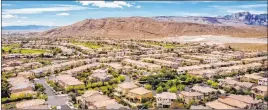  ?? Summerlin ?? Summerlin marks its 30th anniversar­y this year. Home to more than 100,000 residents, the community continues to set the standard for quality of life in Southern Nevada.